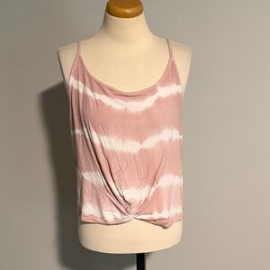 Pink Tie-Dye Women's Top